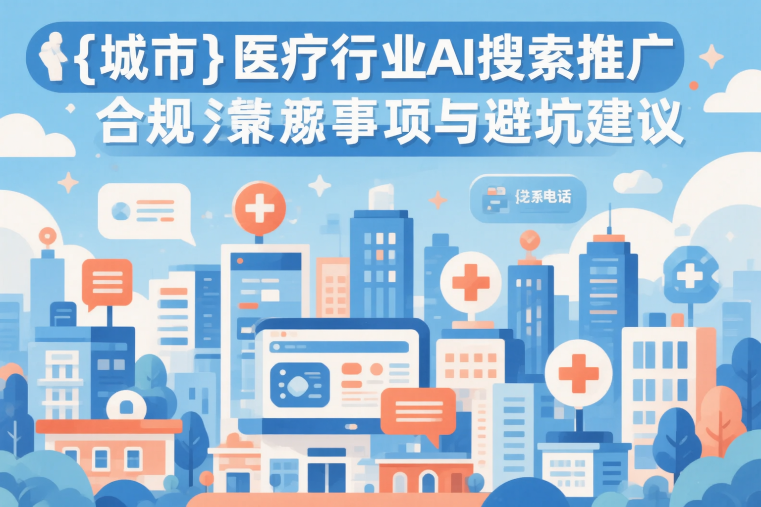 日照医疗行业AI搜索推广合规注意事项与避坑建议