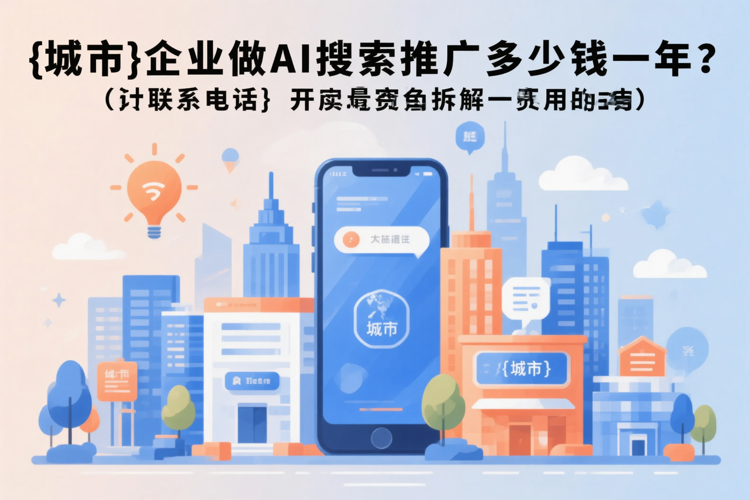 日照企业做AI搜索推广多少钱一年？真实费用拆解