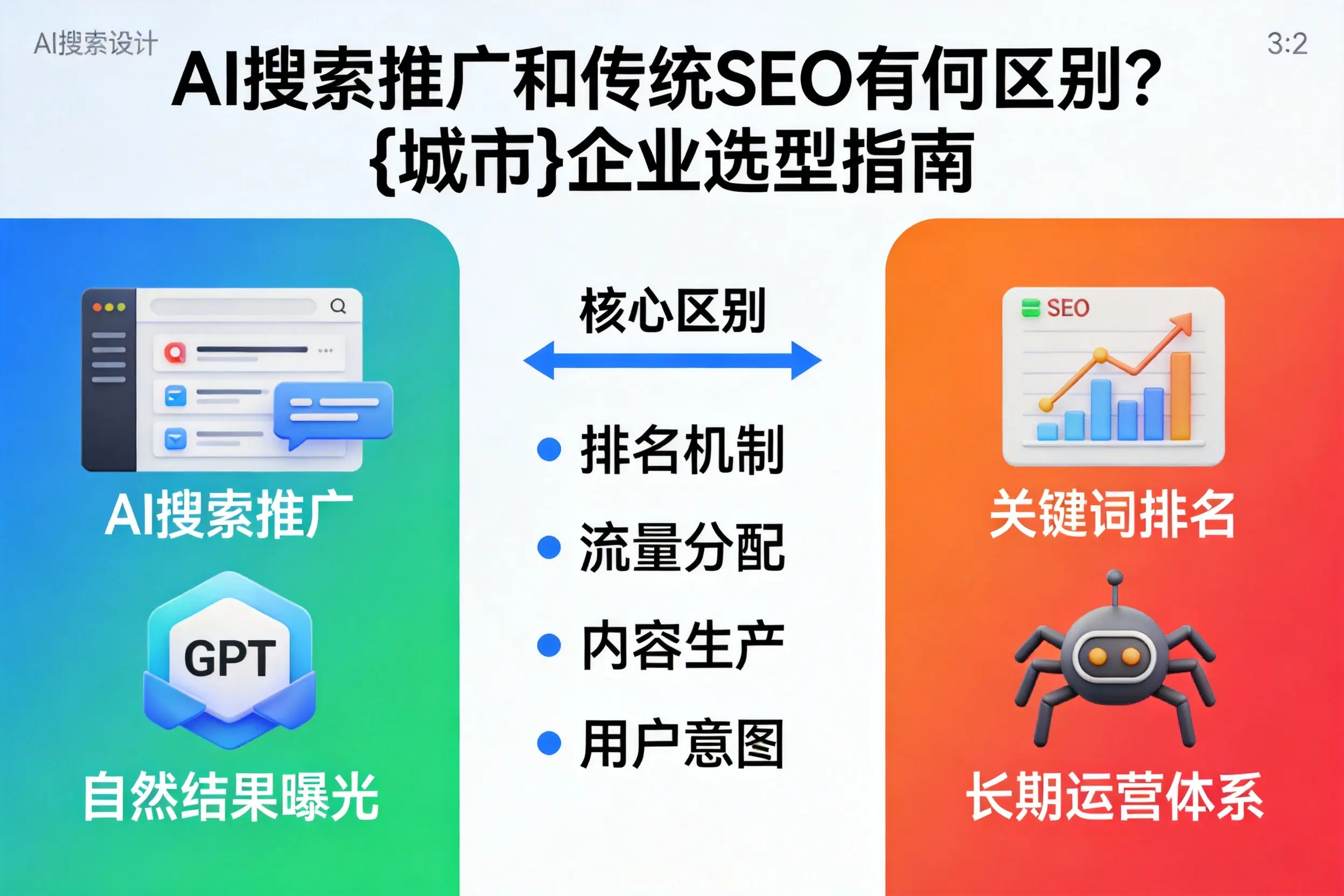 AI搜索推广和传统SEO有何区别？日照企业选型指南