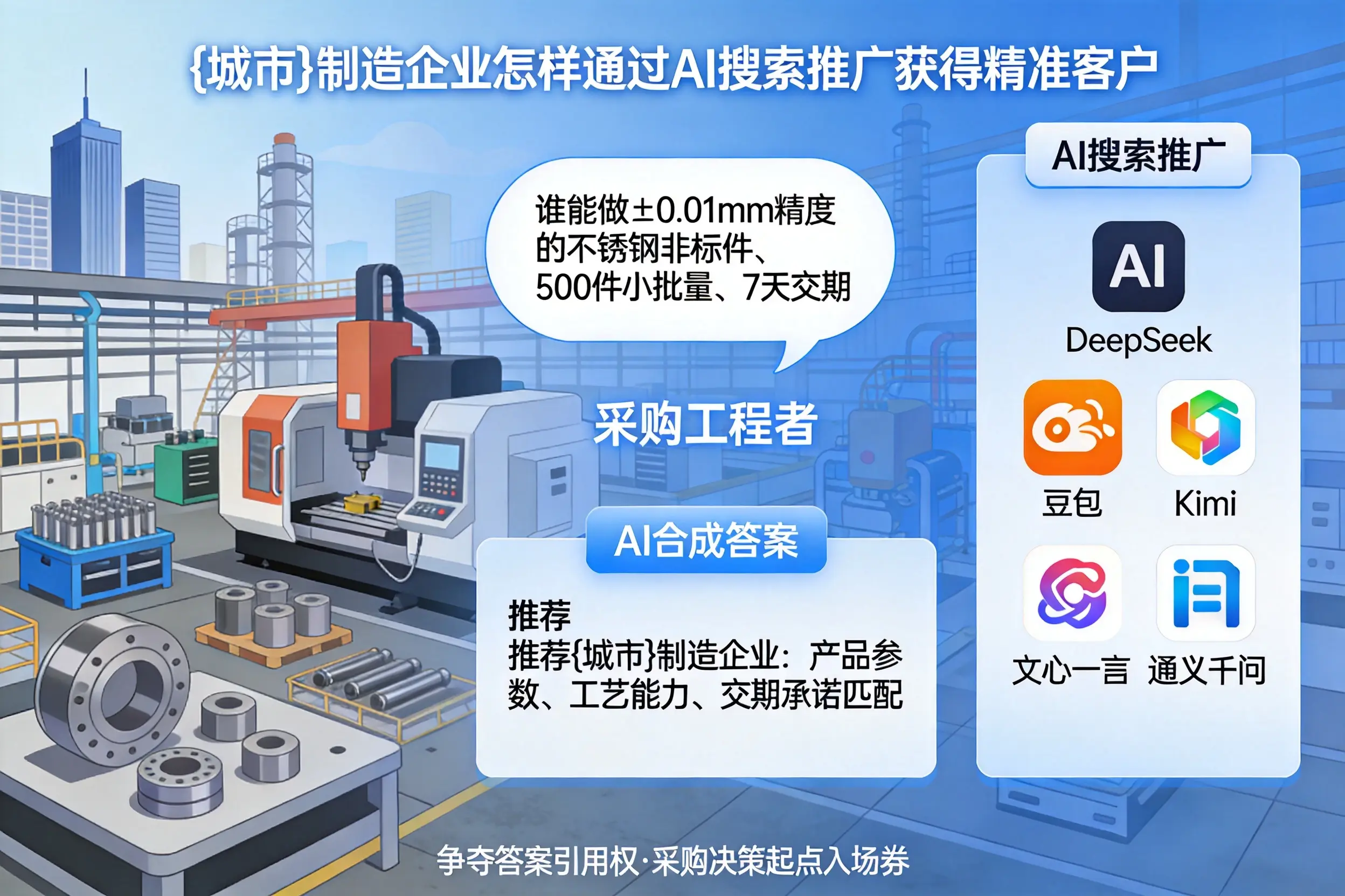 日照制造企业怎样通过AI搜索推广获得精准客户
