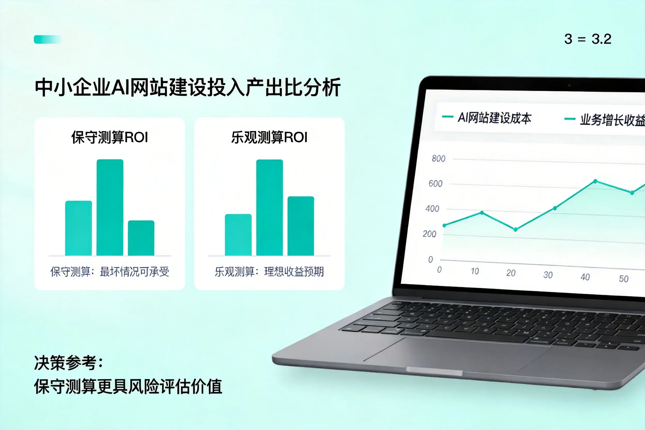 日照中小企业AI网站建设投入产出比怎么算？先看这份分析