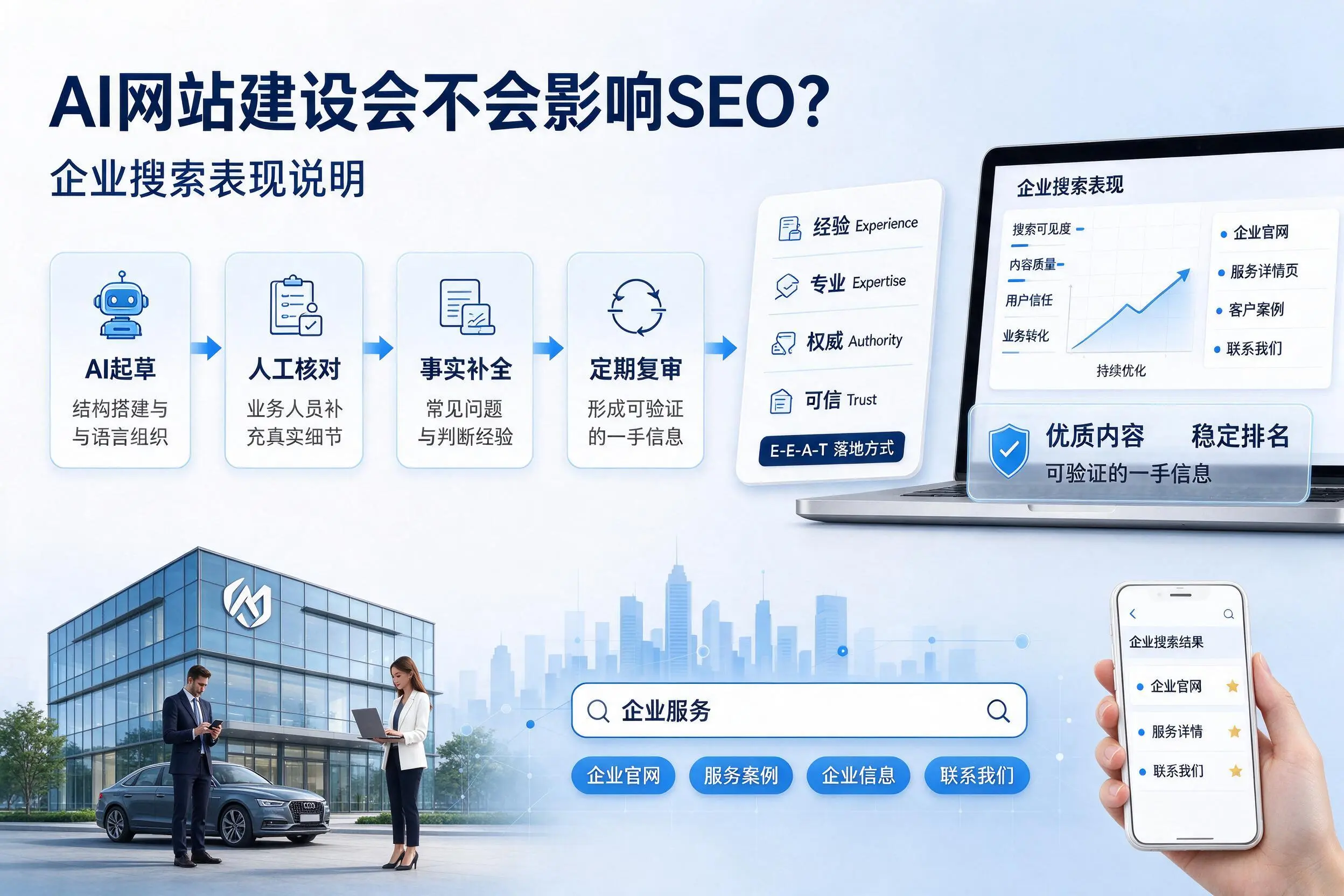 AI网站建设会不会影响SEO?日照企业搜索表现说明
