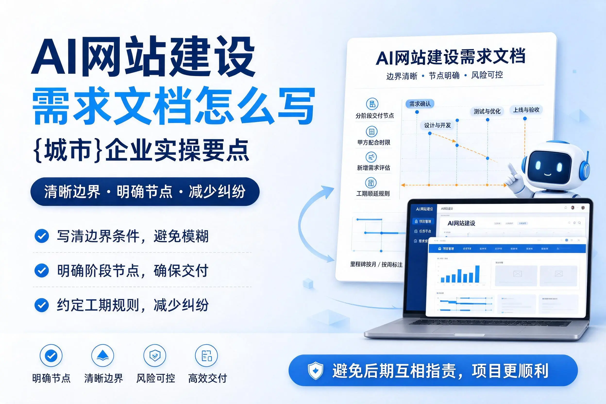 AI网站建设需求文档怎么写,日照企业实操要点