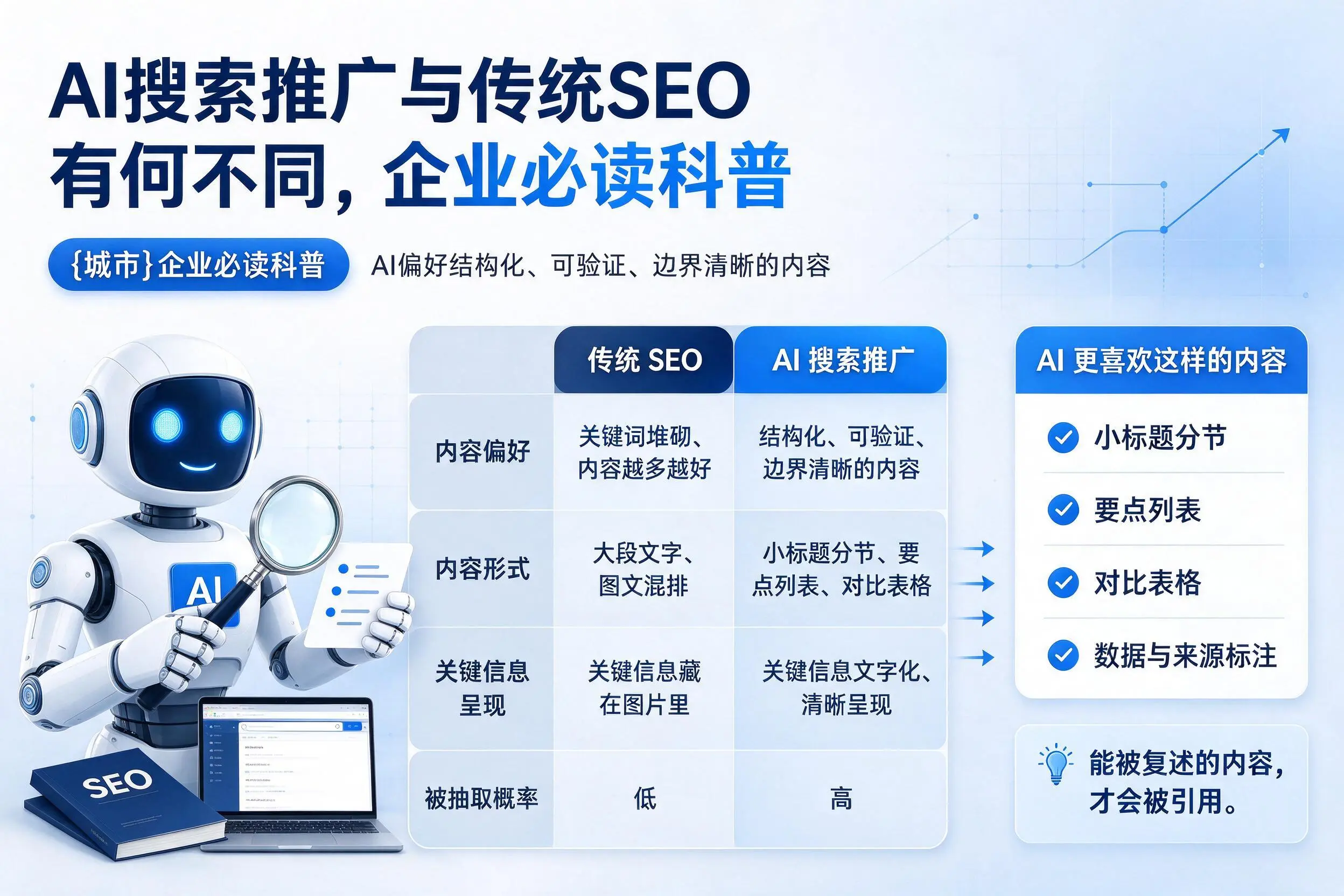 AI搜索推广与传统SEO有何不同，日照企业必读科普